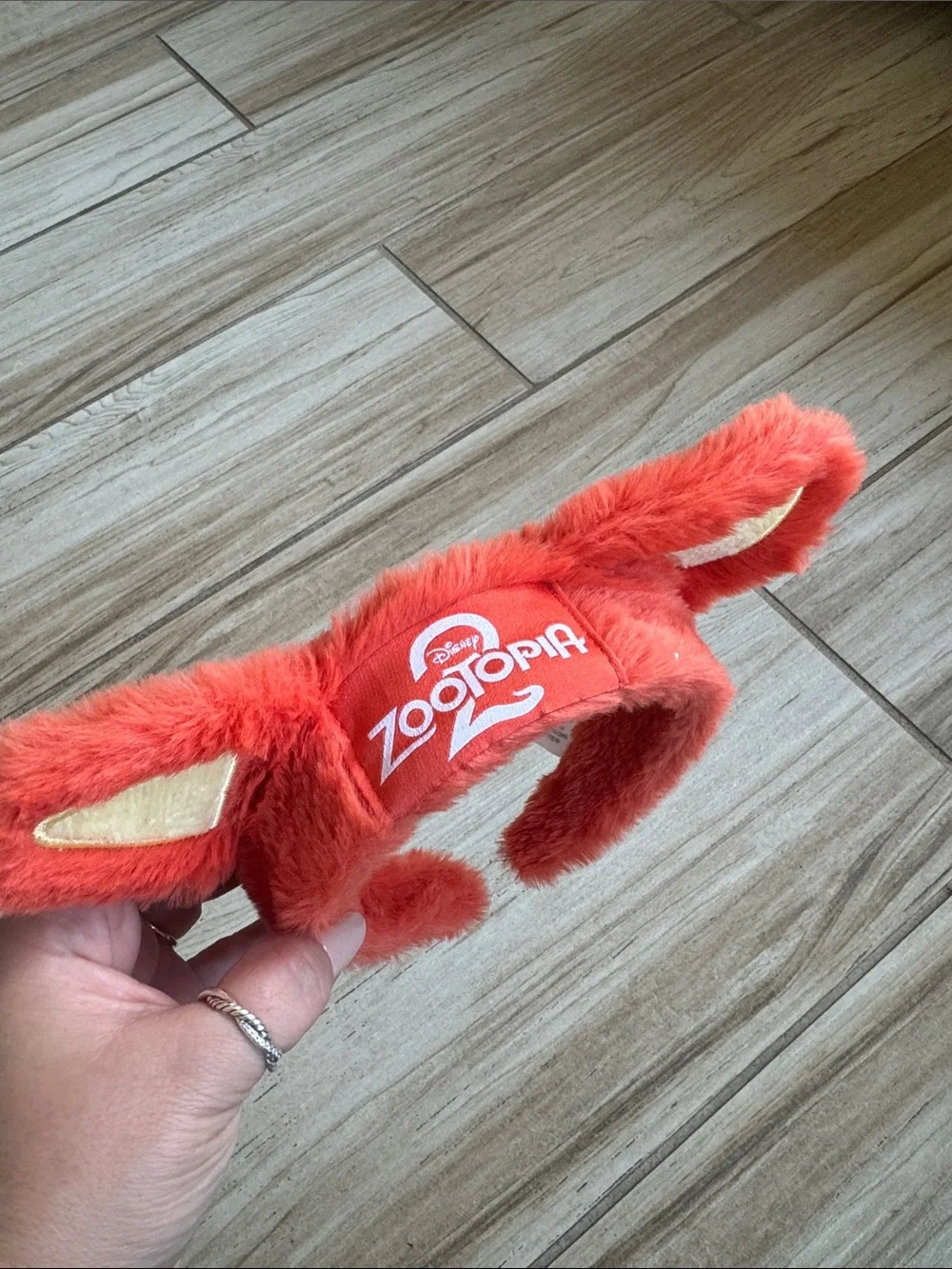 Disney Zootopia 2 Nick Wilde Fox Ears Plush Headband